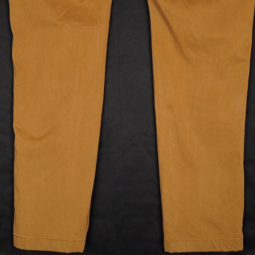 Netplay Chino Pants Mens 32 Tan Heritage Workwear Slim Tapered Cotton - Picture 8 of 12